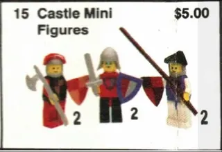 Burg-Minifiguren