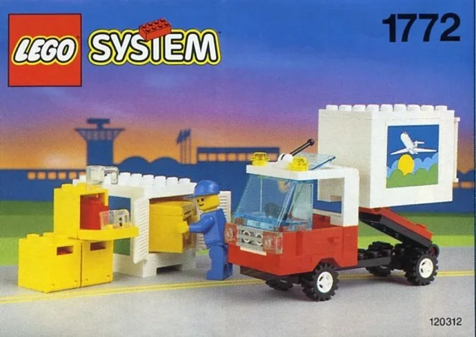 Flughafen-Container-LKW