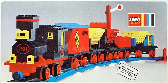 4.5V Train with 5 Wagons