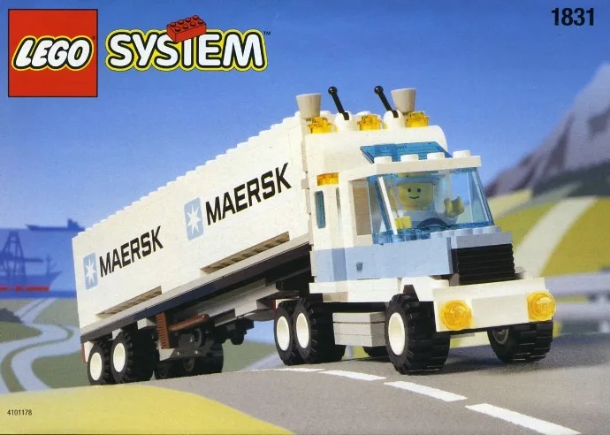 Maersk Line Container-LKW