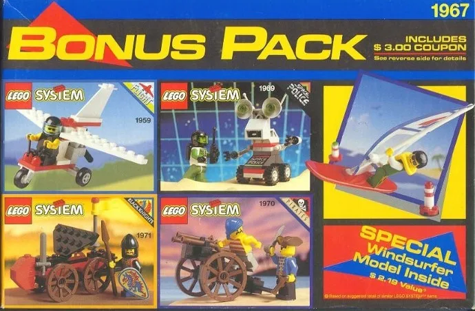 Pack bonus de cinq ensembles