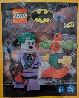 Le Joker avec le robot