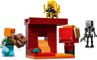 La bataille de lave du Nether