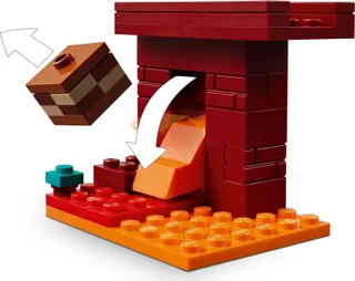 La bataille de lave du Nether
