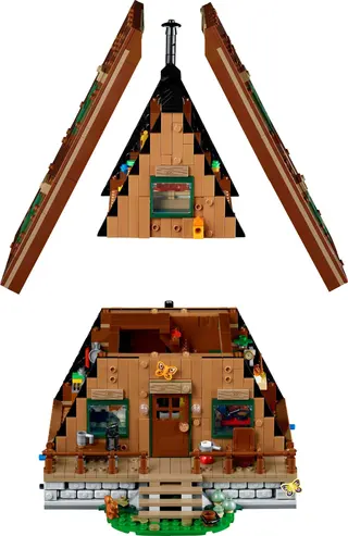 Cabine en A
