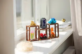 Collection de minéraux