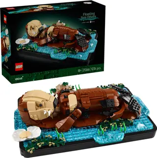 Schwimmende Seeotter