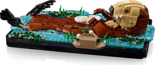 Schwimmende Seeotter