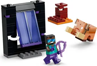 Reise durch Nether und Endportal