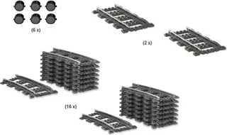 9V Train Track Starter Collection
