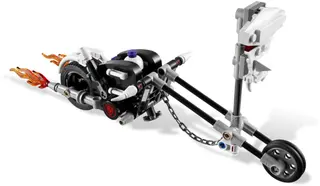 Skull Motorbike