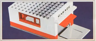 Garage with Automatic Door (Gray base and door frame)