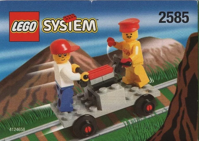 LEGO Lokomotiv-Bahnhofsvorsteher