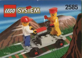 LEGO Lokomotiv-Bahnhofsvorsteher