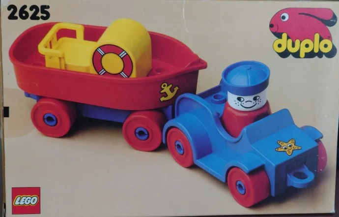 Car with Boat and Trailer