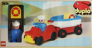 Auto- en bootvakantietrailer