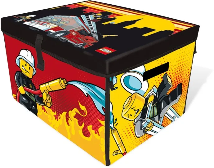 Firefighter ZipBin Large Storage Toy Box