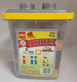 Limitierte Auflage: Silberner Duplo-Eimer