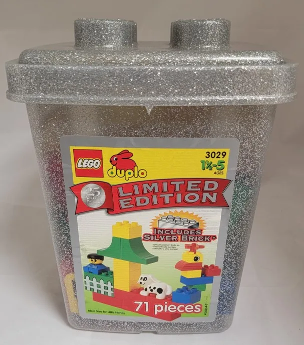 Limitierte Auflage: Silberner Duplo-Eimer