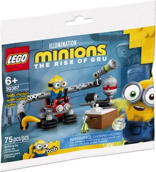 Bob Minion mit Roboterarmen