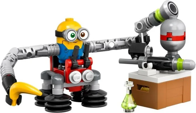 Bob Minion mit Roboterarmen
