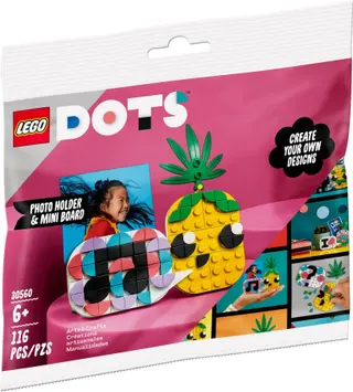 Ananas-Fotohalter und Mini-Board