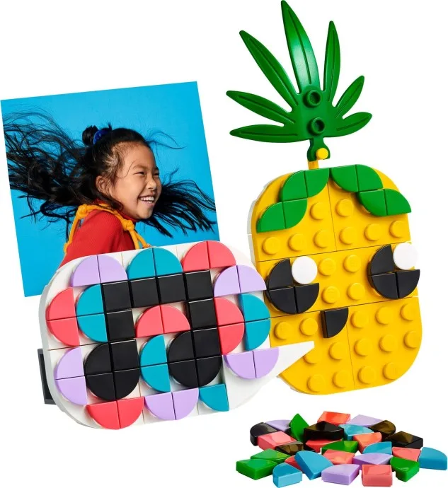 Ananas-Fotohalter und Mini-Board