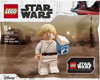 Luke Skywalker met blauwe melk