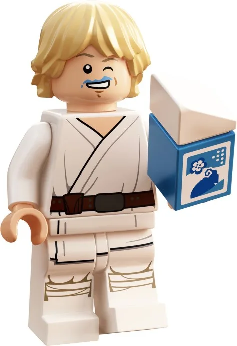 Luke Skywalker met blauwe melk