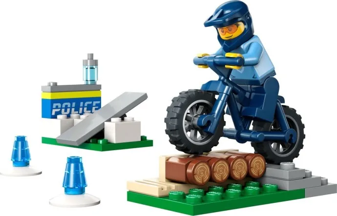 Formation à moto de la police