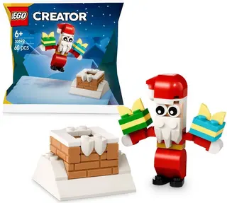 Christmas Chimney Fun with Santa