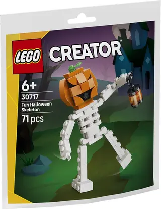 Squelette d'Halloween amusant