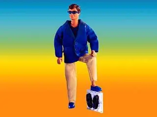 Christian im blauen Blazer
