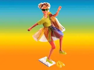 Marie im Regenbogenrock