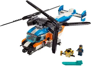 Hélicoptère à double rotor