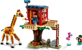 Safari-Wildtier-Baumhaus