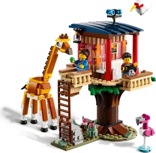 Safari-Wildtier-Baumhaus
