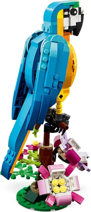 Exotischer Papagei
