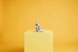 Machine à écrire à fleurs