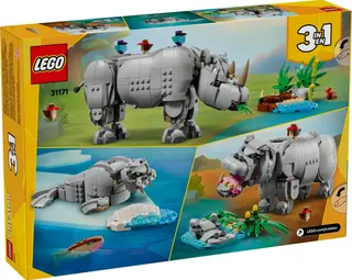 Majestueuze neushoorn