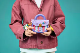 Modische Tasche mit Stauraum