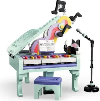 Piano décoratif musical