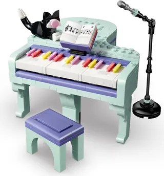 Piano décoratif musical