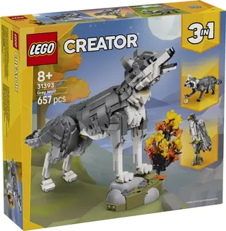 Waldtiere: Grauwolf