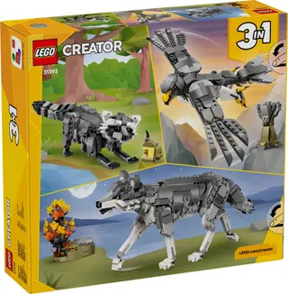 Waldtiere: Grauwolf