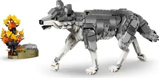 Waldtiere: Grauwolf