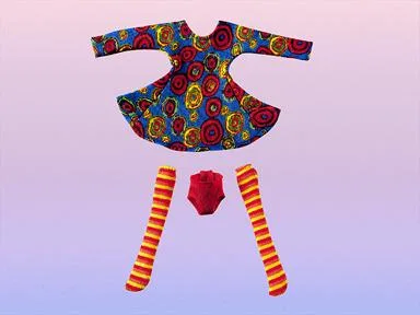 Tanzkreiskleid für Mädchen