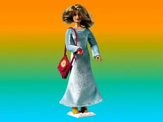 Olivia en robe lisse
