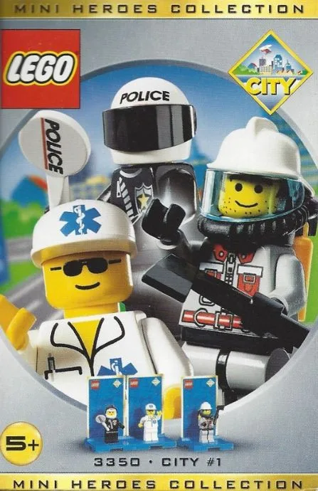 Set van drie minifiguren - Stad #1