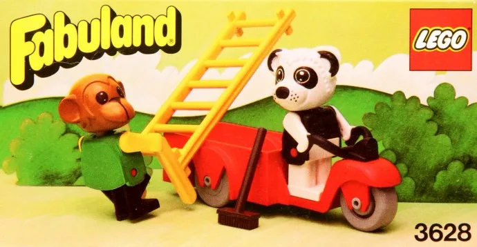 Perry Panda en Chester Chimp